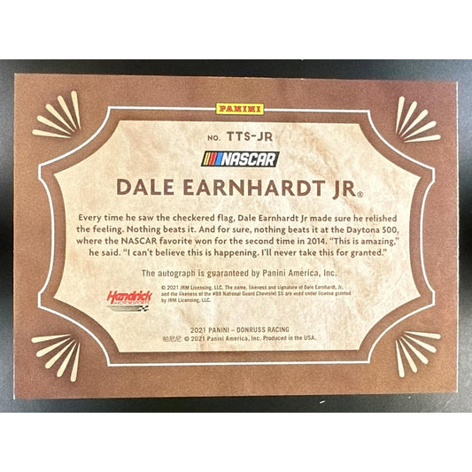 2021 Panini Donruss Dale Earnhardt Jr. Timeless Treasures Signatures Red /25