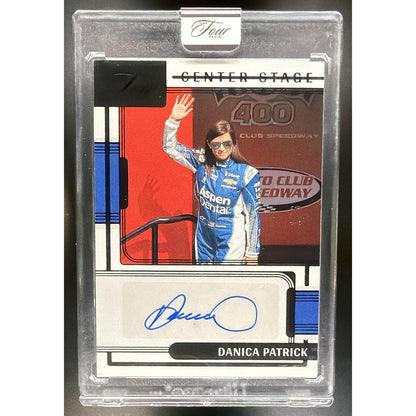 2026 Turn Four Racing Danica Patrick Center Stage Signatures Black FOTL /6 Auto