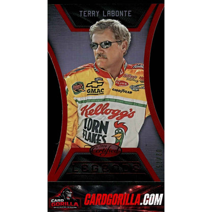 2016 Panini Certified #L8 Terry Labonte Legends Mirror Red #/75
