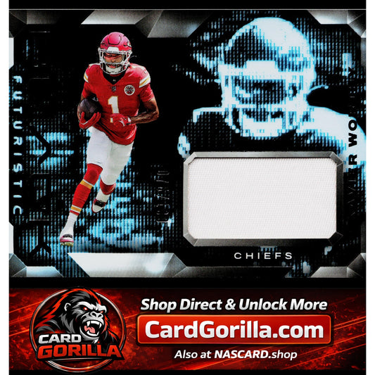 2024 Panini Black #F-XWY Xavier Worthy Futuristic #/199
