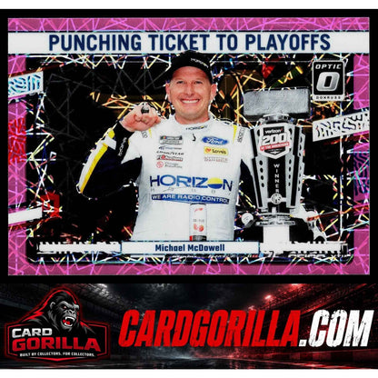 2024 Donruss #177 Michael McDowell Optic Pink Velocity #/79