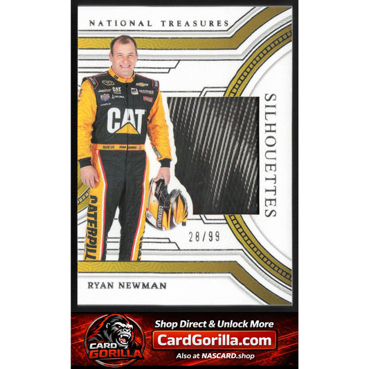 2024 Panini National Treasures #SS-RNW Ryan Newman Silhouettes #/99