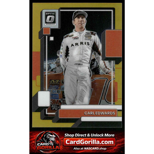 2023 Donruss #59 Carl Edwards Optic Gold #/10