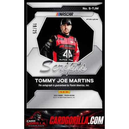 2024 Panini Prizm #S-TJM Tommy Joe Martins Scripts Mojo #/25