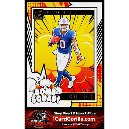 2024 Donruss #13 Keon Coleman Bomb Squad