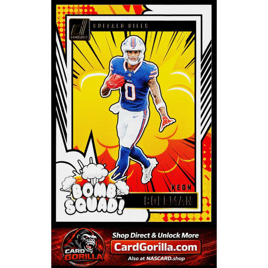 2024 Donruss #13 Keon Coleman Bomb Squad