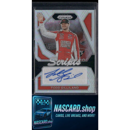 2024 Panini Prizm #S-TGD Todd Gilliland Scripts - NASCARD.shop