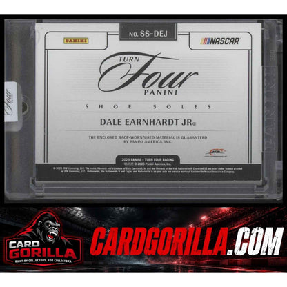 2025 Panini Turn Four #SS-DEJ Dale Earnhardt Jr Shoe Soles #/49