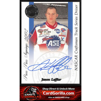 2002 Press Pass #NNO Jason Leffler Signings