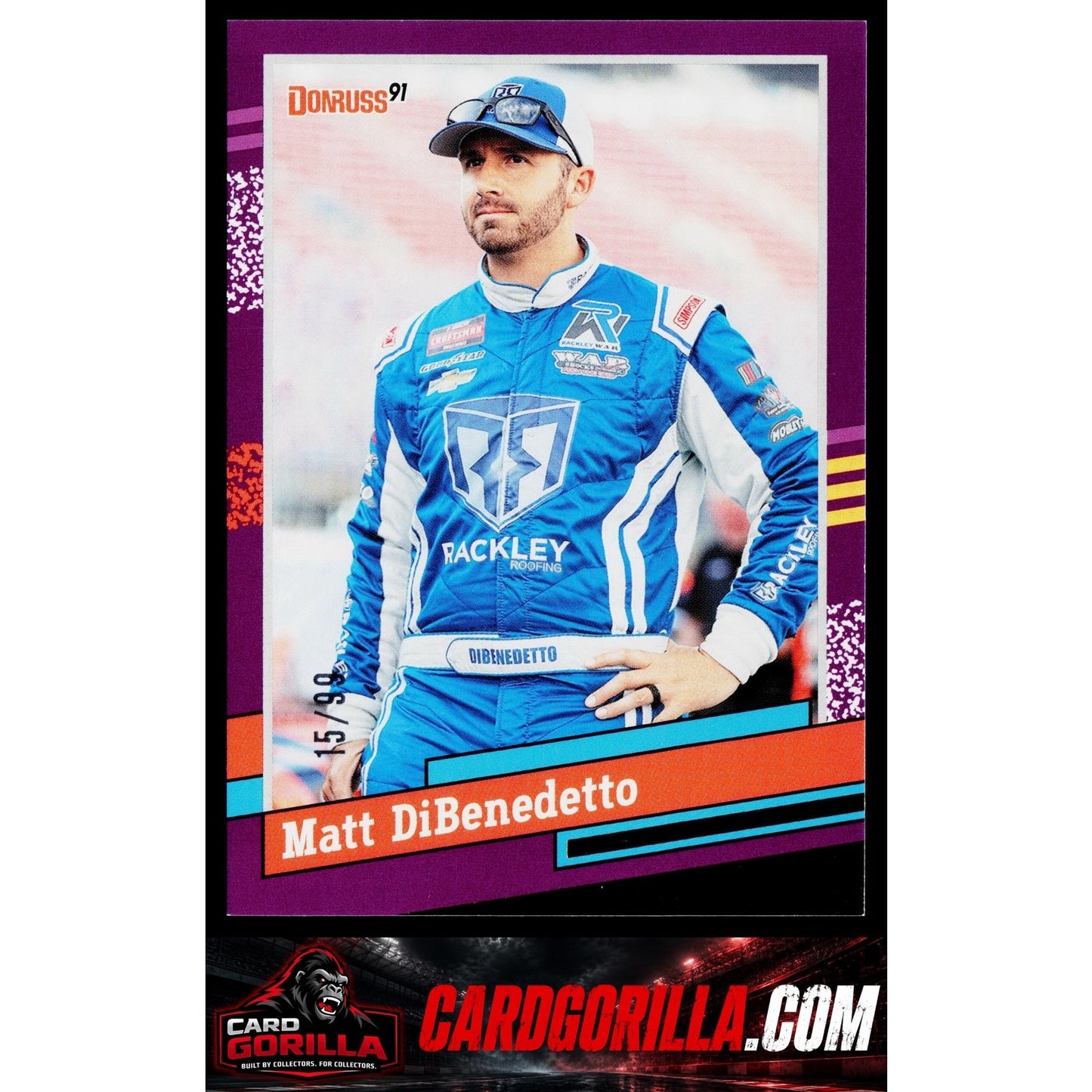 2024 Donruss #152 Matt DiBenedetto Purple #/99