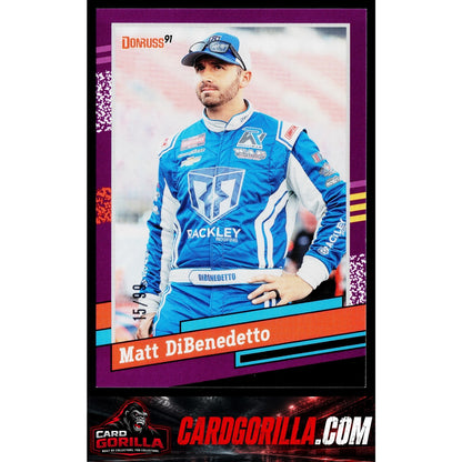 2024 Donruss #152 Matt DiBenedetto Purple #/99