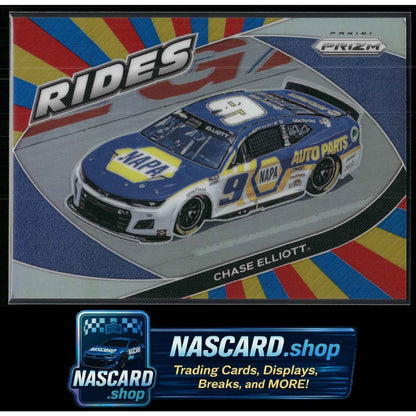 2022 Panini Prizm #61 Chase Elliott Rainbow Prizm #/24