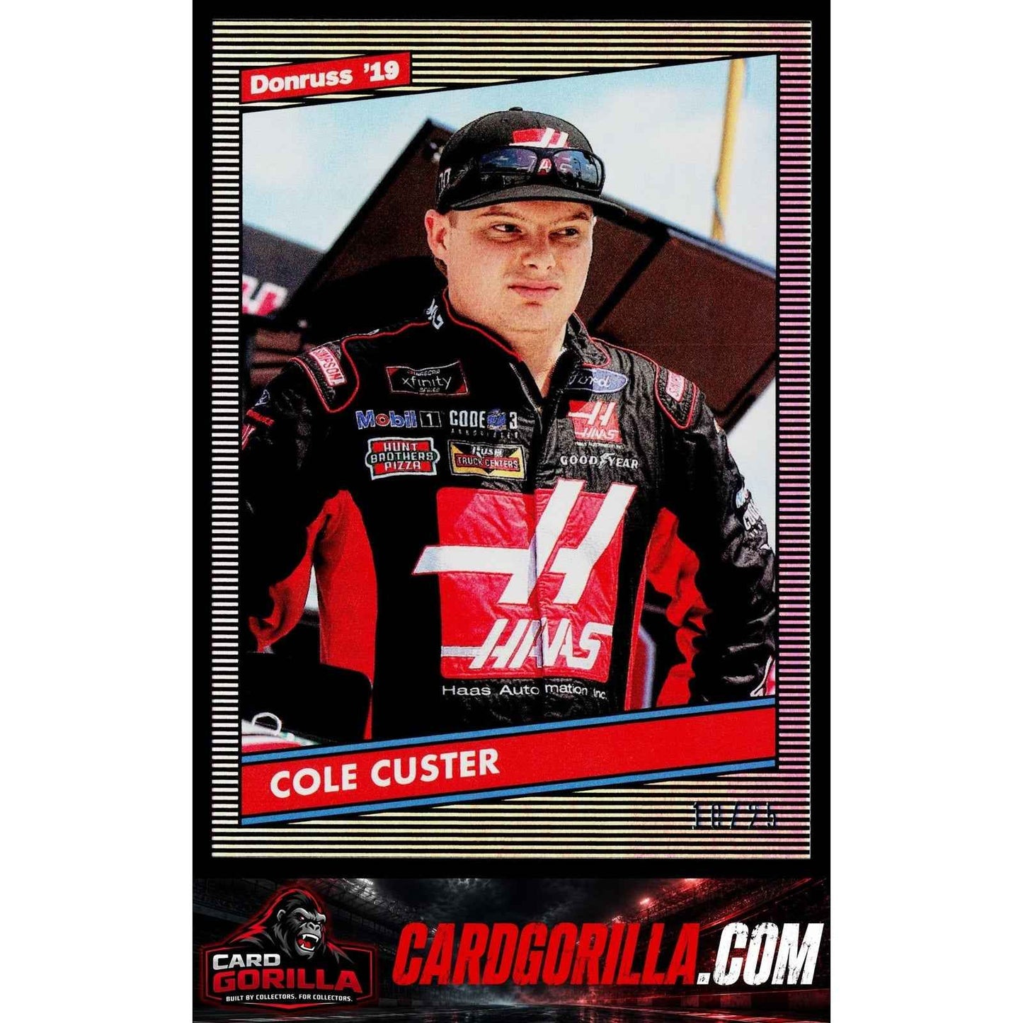 2019 Donruss #147 Cole Custer Artist Proof #/25