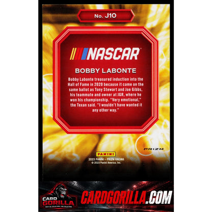 2023 Panini Prizm #J10 Bobby Labonte Jackpot