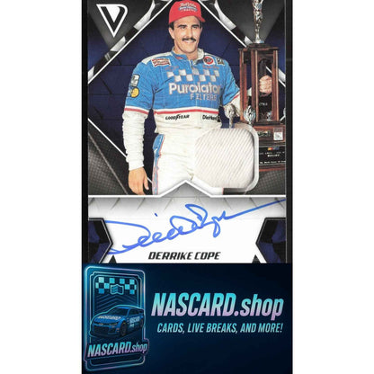 2019 Panini Victory Lane #SS-DC Derrike Cope Signature Swatches