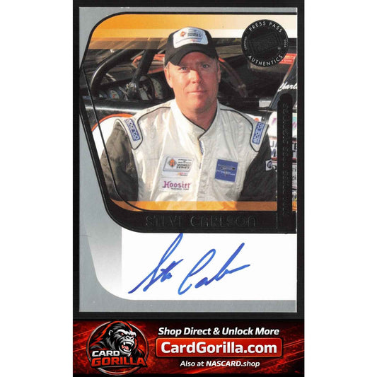 2004 Press Pass #NNO Steve Carlson Signings