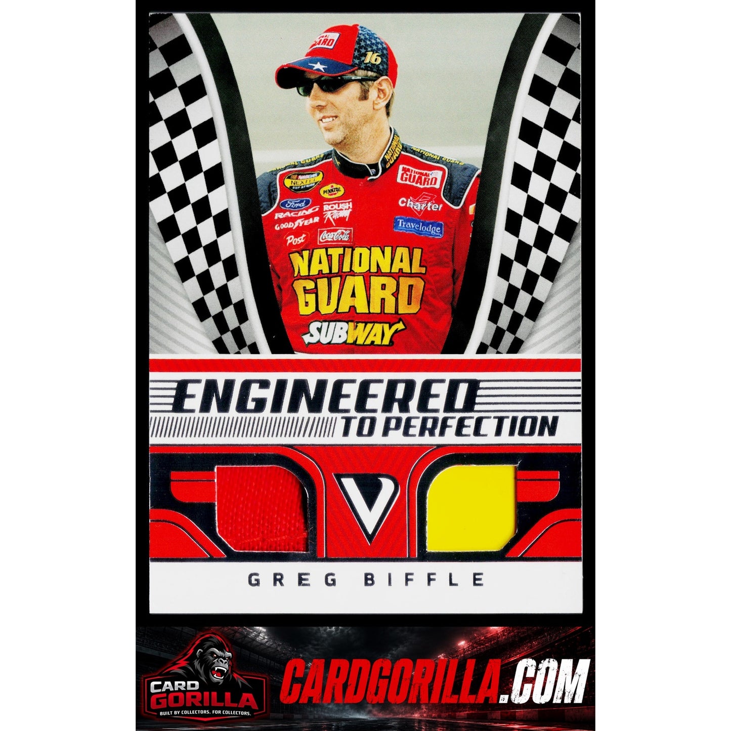 2018 Panini Victory Lane #EP-GB Greg Biffle Engineered to Perfection #/399