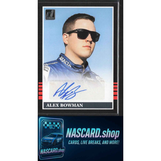 2018 Donruss #RS-AB Alex Bowman Retro Signatures 1985