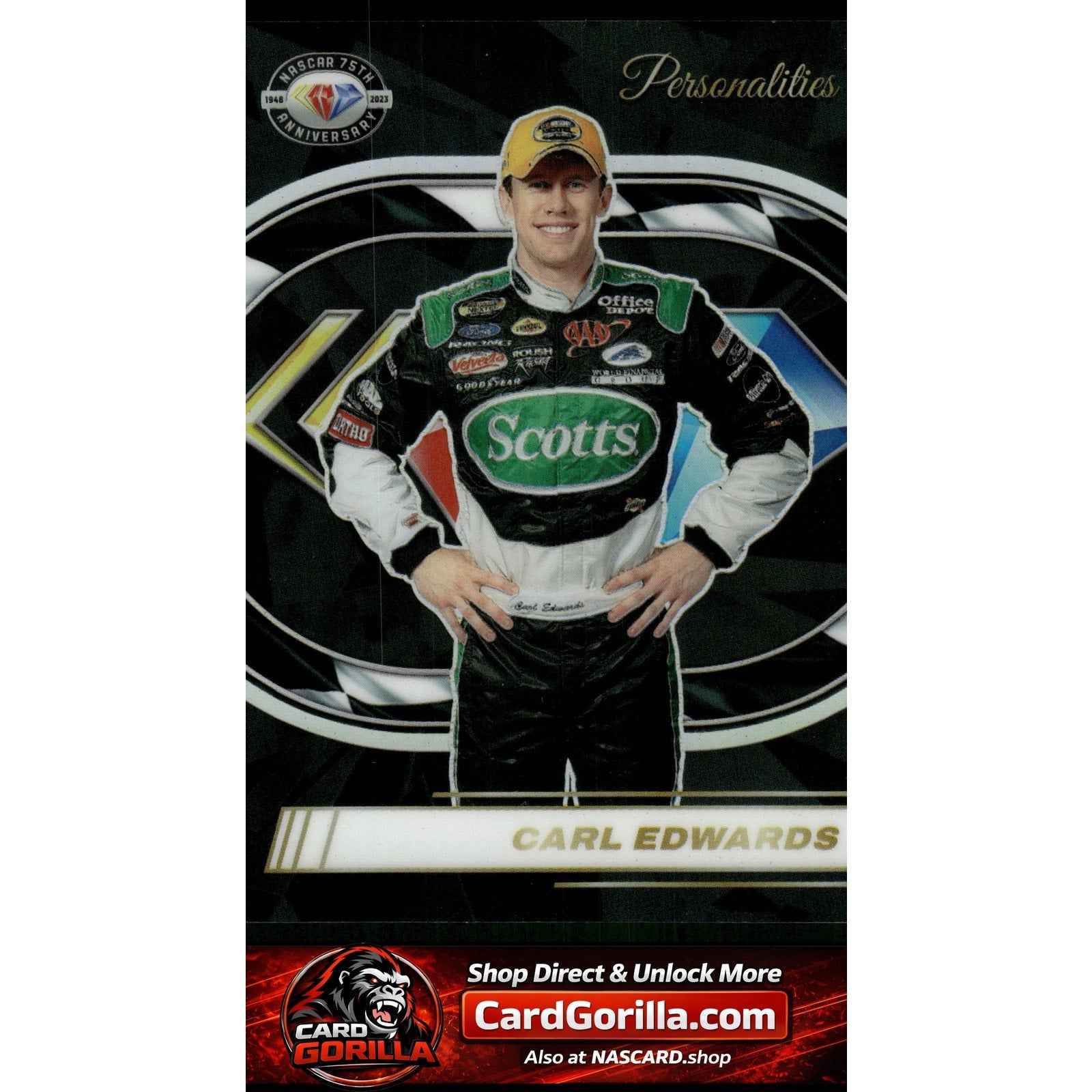 2023 Panini Prizm #77 Carl Edwards NASCAR 75th Anniversary