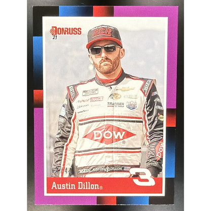 2021 Panini Donruss Austin Dillon #200 Purple 1/49