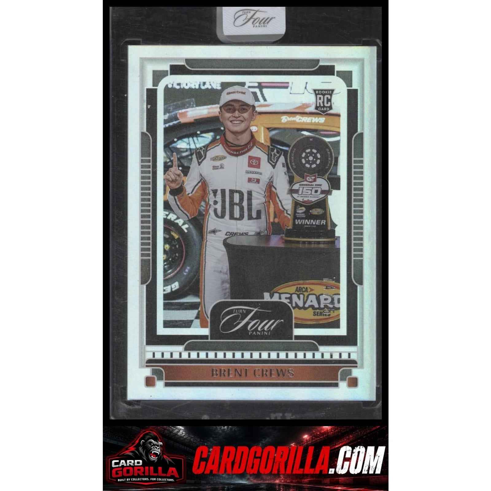 2025 Panini Turn Four #52 Brent Crews #/75 RC