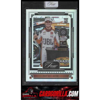 2025 Panini Turn Four #52 Brent Crews #/75 RC