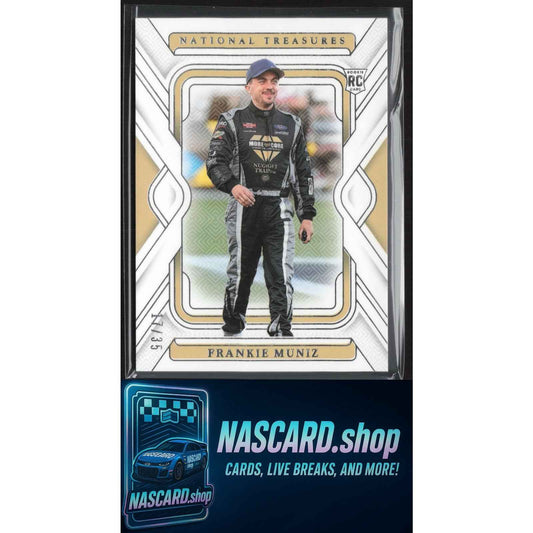 2025 Panini National Treasures #35 Frankie Muniz #/35 RC Rookie Card