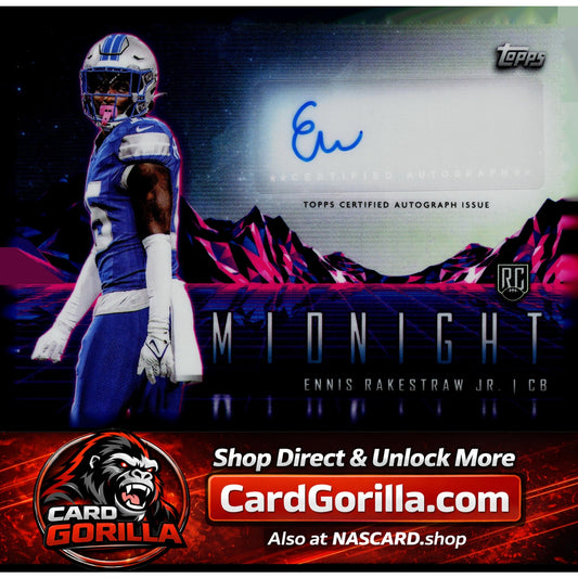 2024 Topps Midnight #RHS-ER Ennis Rakestraw Jr. Rookie Horizon Signatures