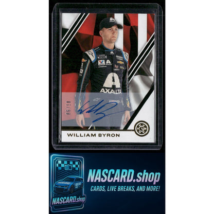 2020 Panini Chronicles #19 William Byron Chronicles Autographs Gold #/10 - Card Gorilla