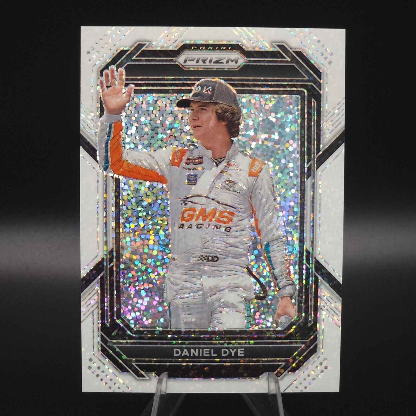 2023 Panini Prizm - Daniel Dye #75 White Sparkle Prizm - NASCARD.shop