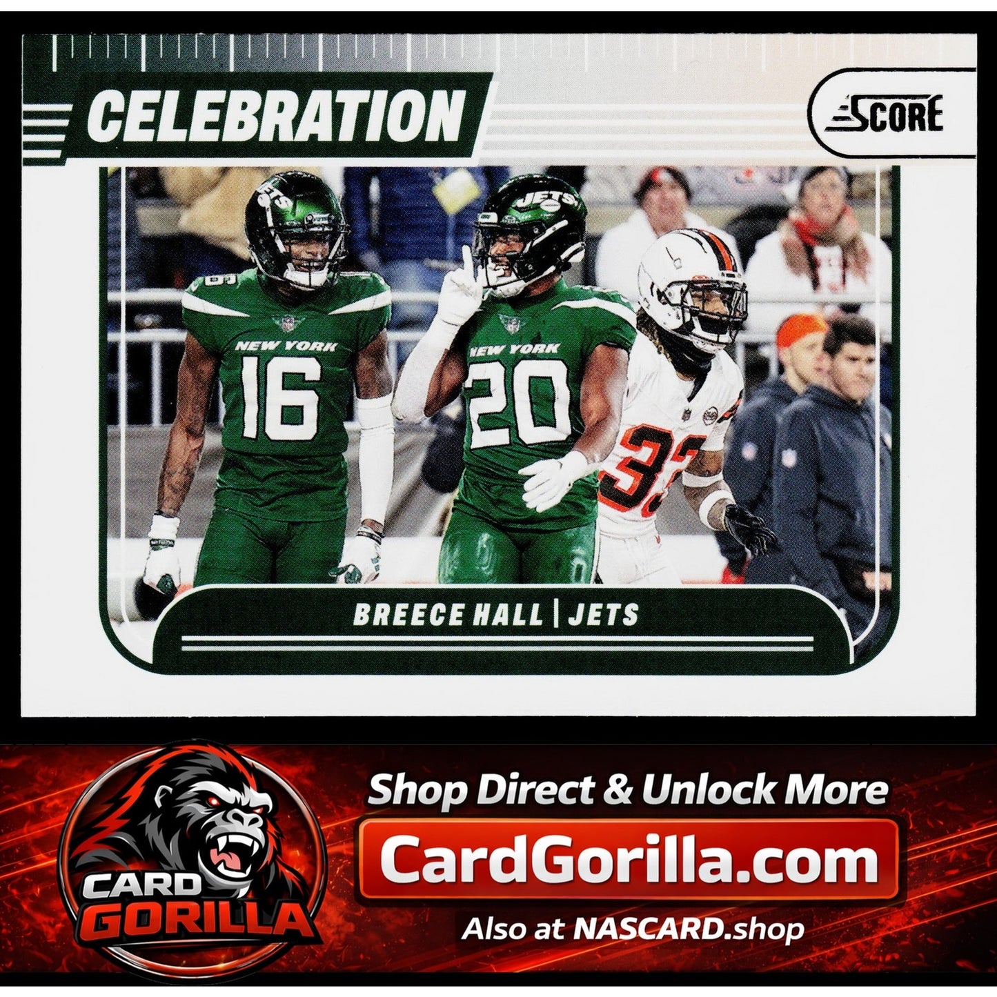 2024 Score #C-BHL Breece Hall Celebration Gold
