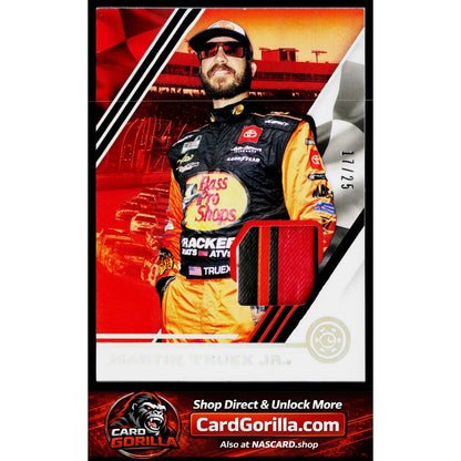 2020 Panini Chronicles Martin Truex Jr. Chronicles Swatches Holo Silver #/25