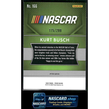 2025 Panini Prizm #3 Kurt Busch Pulsar #/299