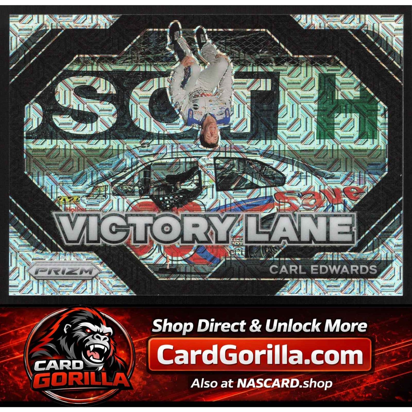 2024 Panini Prizm #12 Carl Edwards Victory Lane Mojo #/25