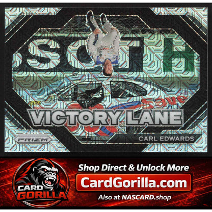 2024 Panini Prizm #12 Carl Edwards Victory Lane Mojo #/25