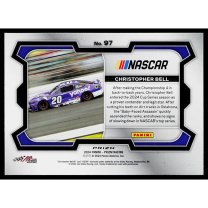 2024 Panini Prizm #97 Christopher Bell White Sparkle