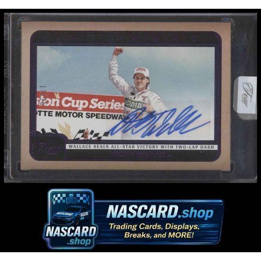 2025 Panini Turn Four #TM-RWC Rusty Wallace Timeless Moments Purple #/25