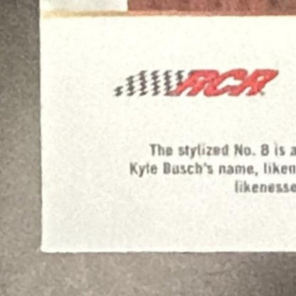 2026 Panini Select NASCAR Kyle Busch #19 Claim to Fame Red Prizms 69/99