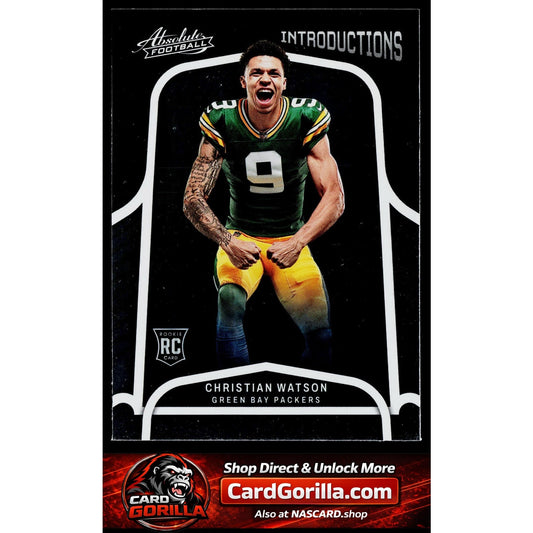 2022 Panini Absolute #INT-14 Christian Watson Introductions