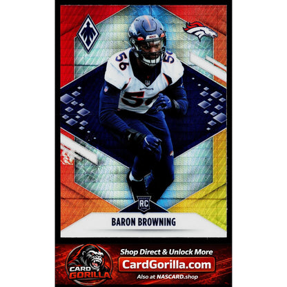 2021 Panini Phoenix #186 Baron Browning Fire Burst