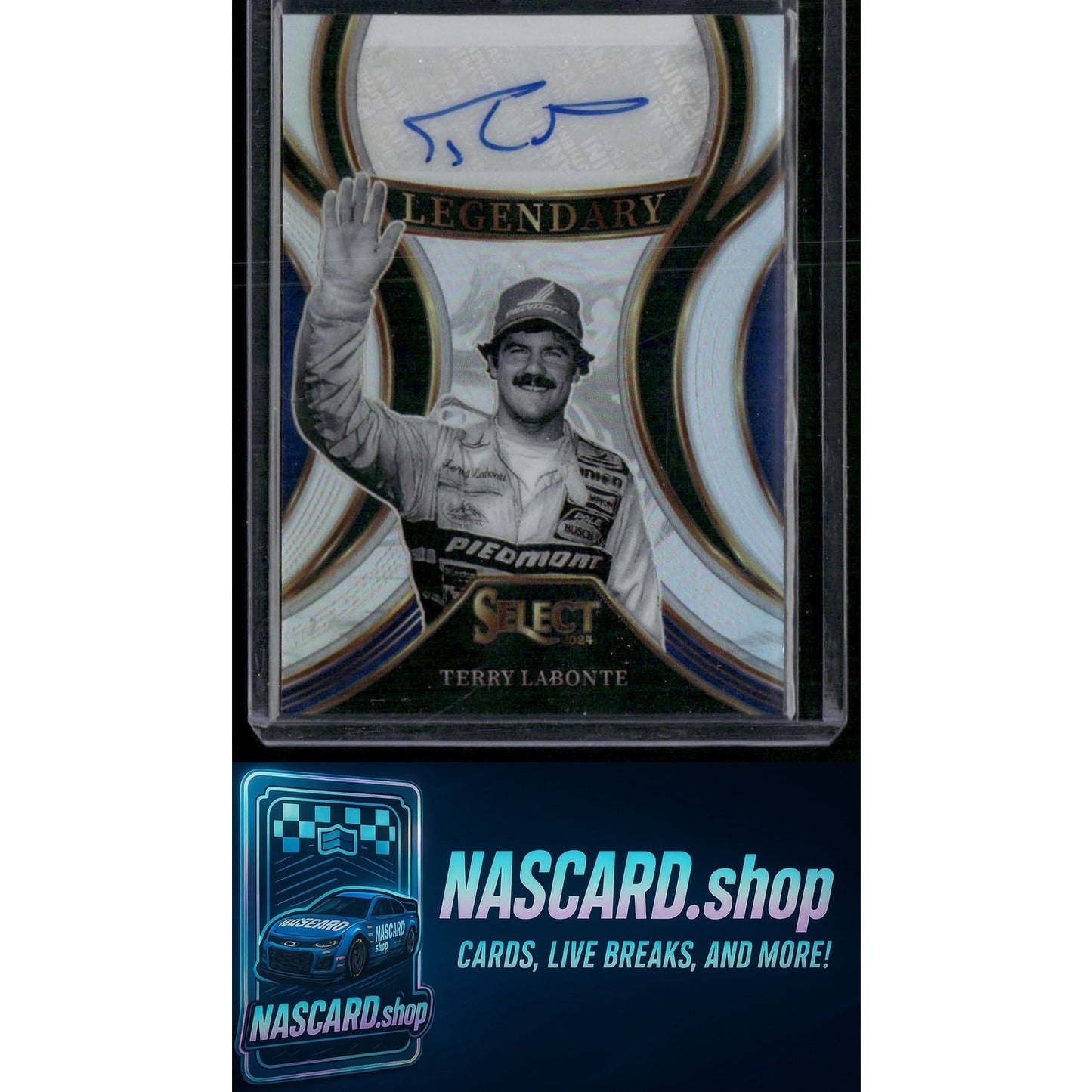 2024 Panini Select #LS-TLT Terry Labonte Legendary Signatures - Card Gorilla