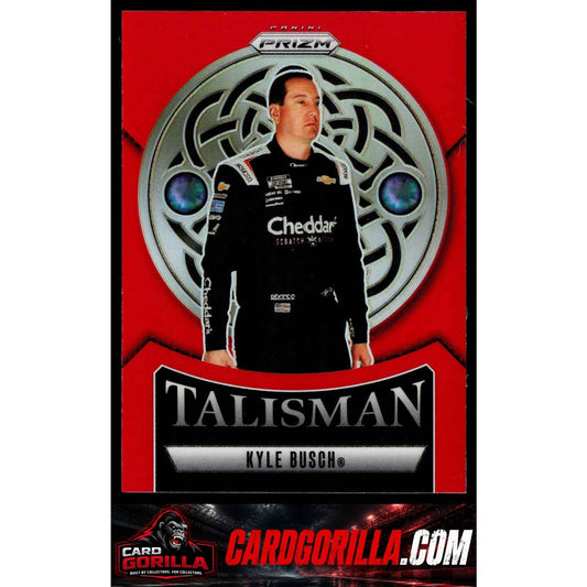 2025 Panini Prizm #7 Kyle Busch Talisman Red #/99
