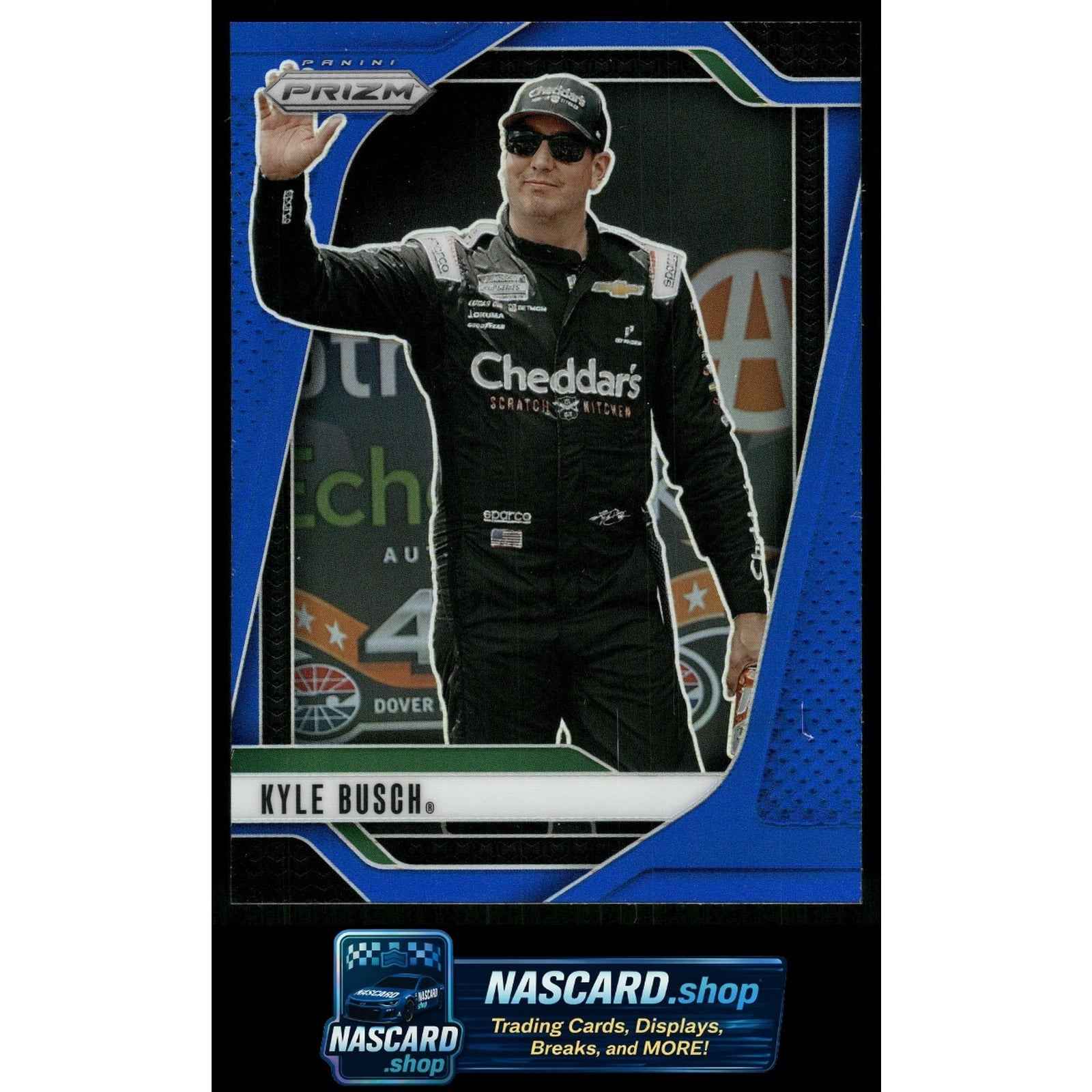 2025 Panini Prizm #80 Kyle Busch Blue #/199