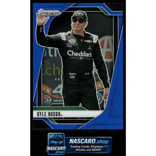 2025 Panini Prizm #80 Kyle Busch Blue #/199