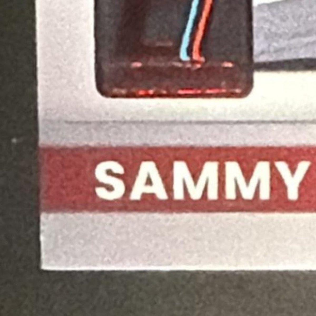 2026 Donruss NASCAR Racing Sammy Smith #8 Pedal to the Metal Materials Red /99