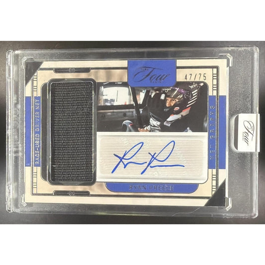 2026 Panini Turn Four Racing Ryan Preece #NG-RPR Net Graphs 47/75
