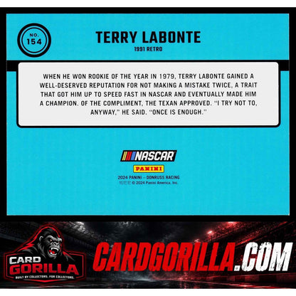 2024 Donruss #154 Terry Labonte Purple #/99