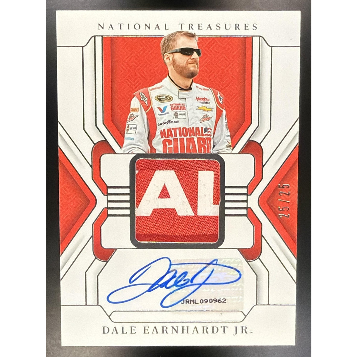 2025 Panini National Treasures Dale Earnhardt Jr. #6 Premium Patches 25/25 MEM
