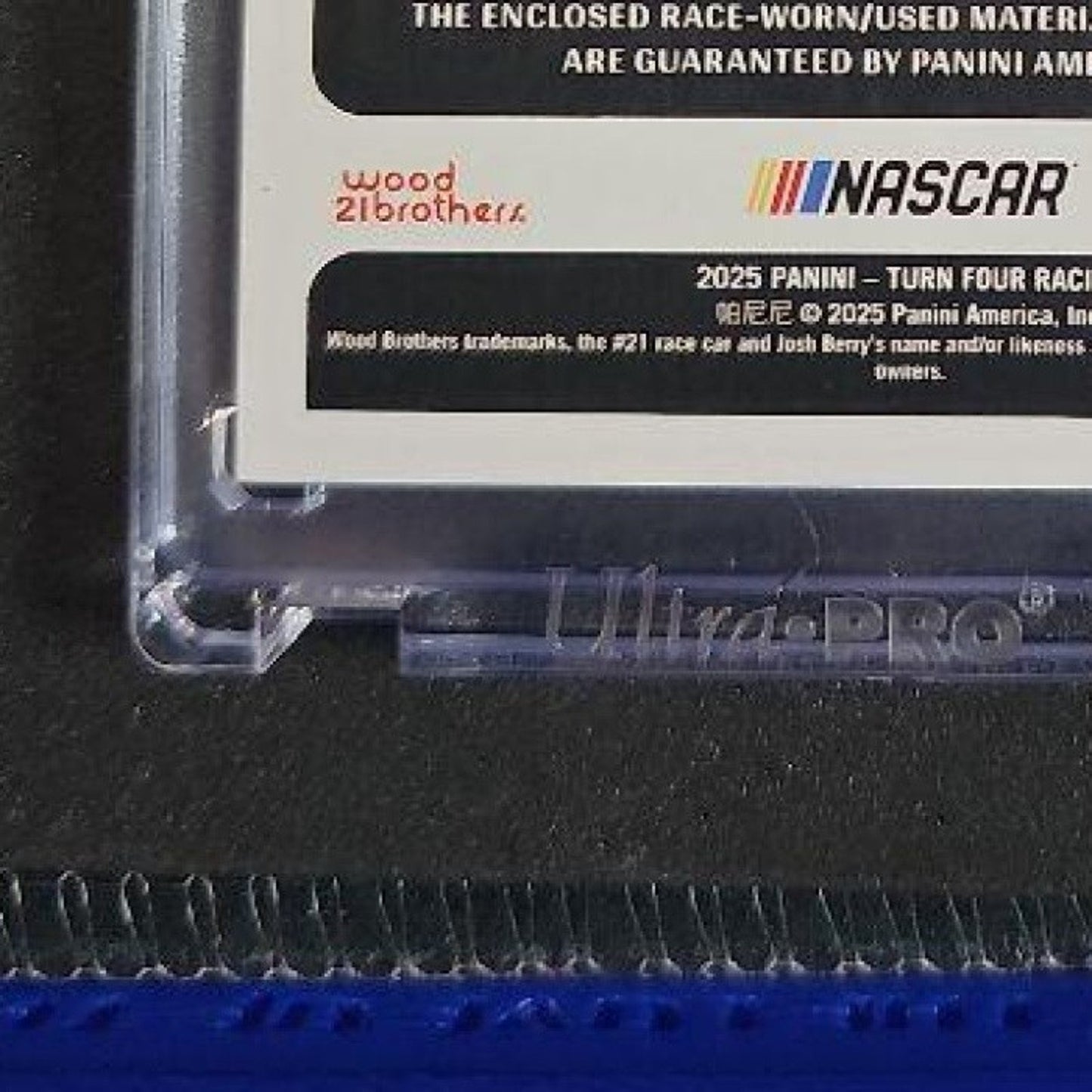 2025 Panini Turn Four NASCAR Josh Berry #MA-JBY Memorabilia Auto Holo Gold /5
