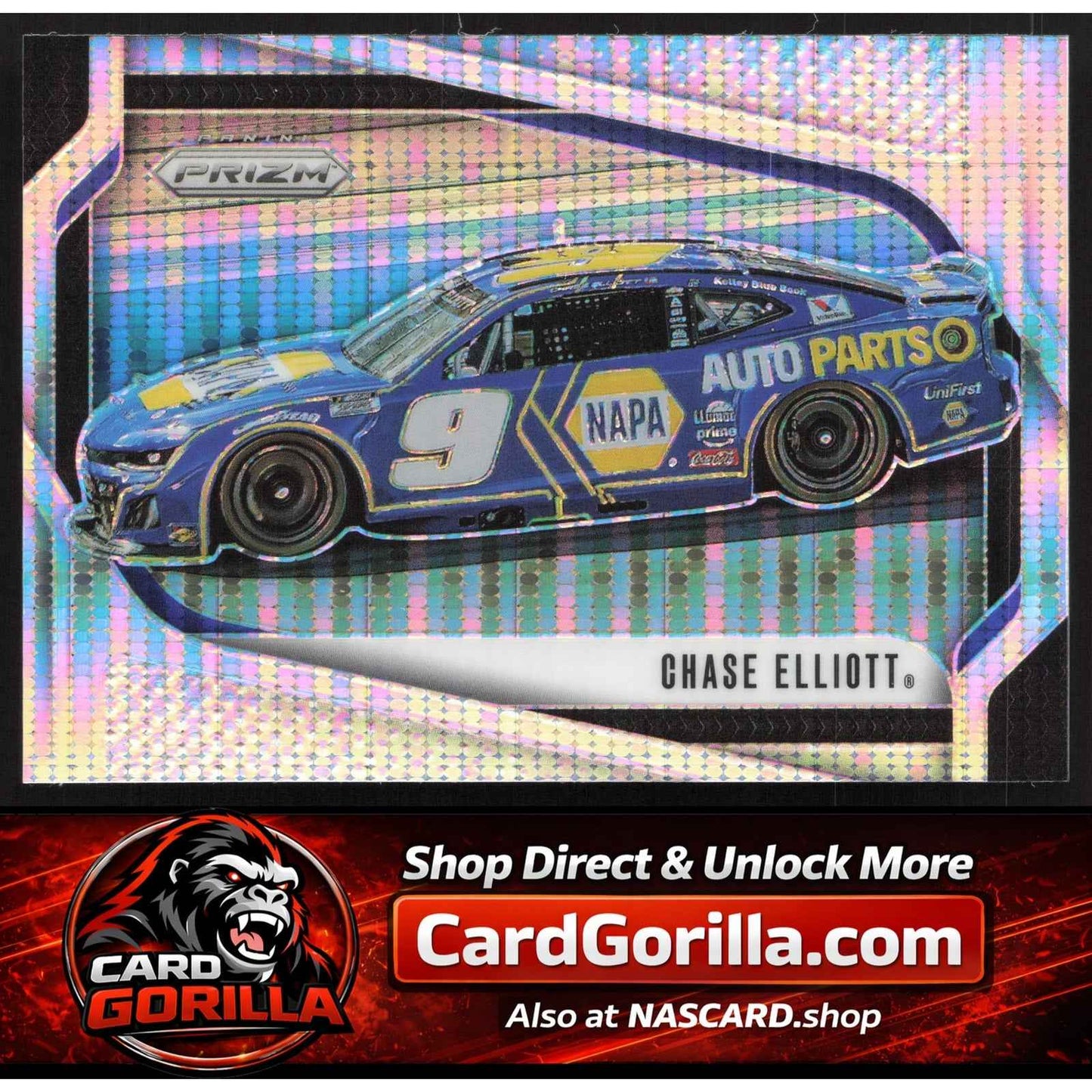 2025 Panini Prizm #138 Chase Elliott Pulsar #/299